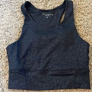 SOLD - All Fenix Leopard Print Sports Bra